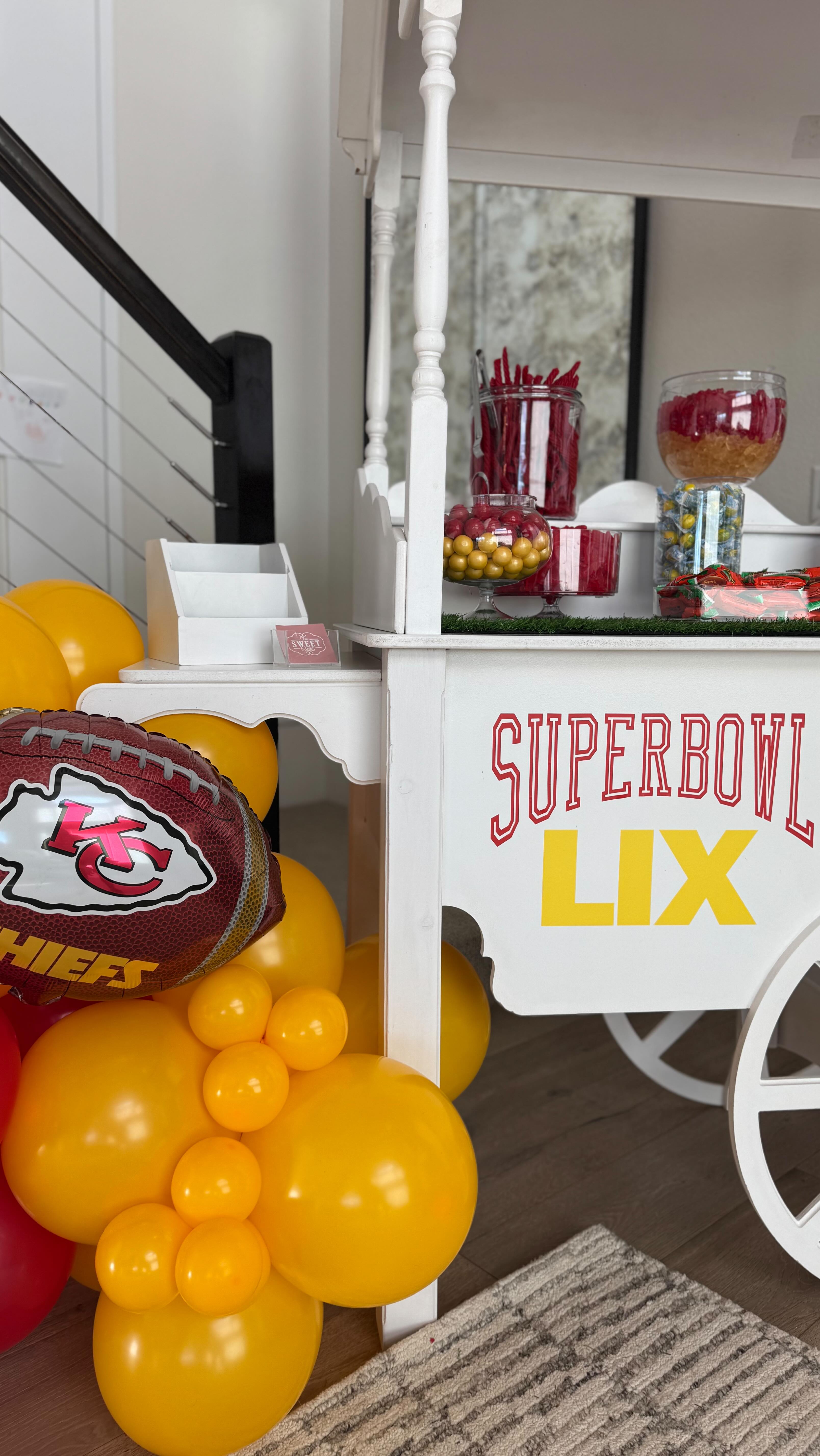 Event setup by The Sweet Cart Denver